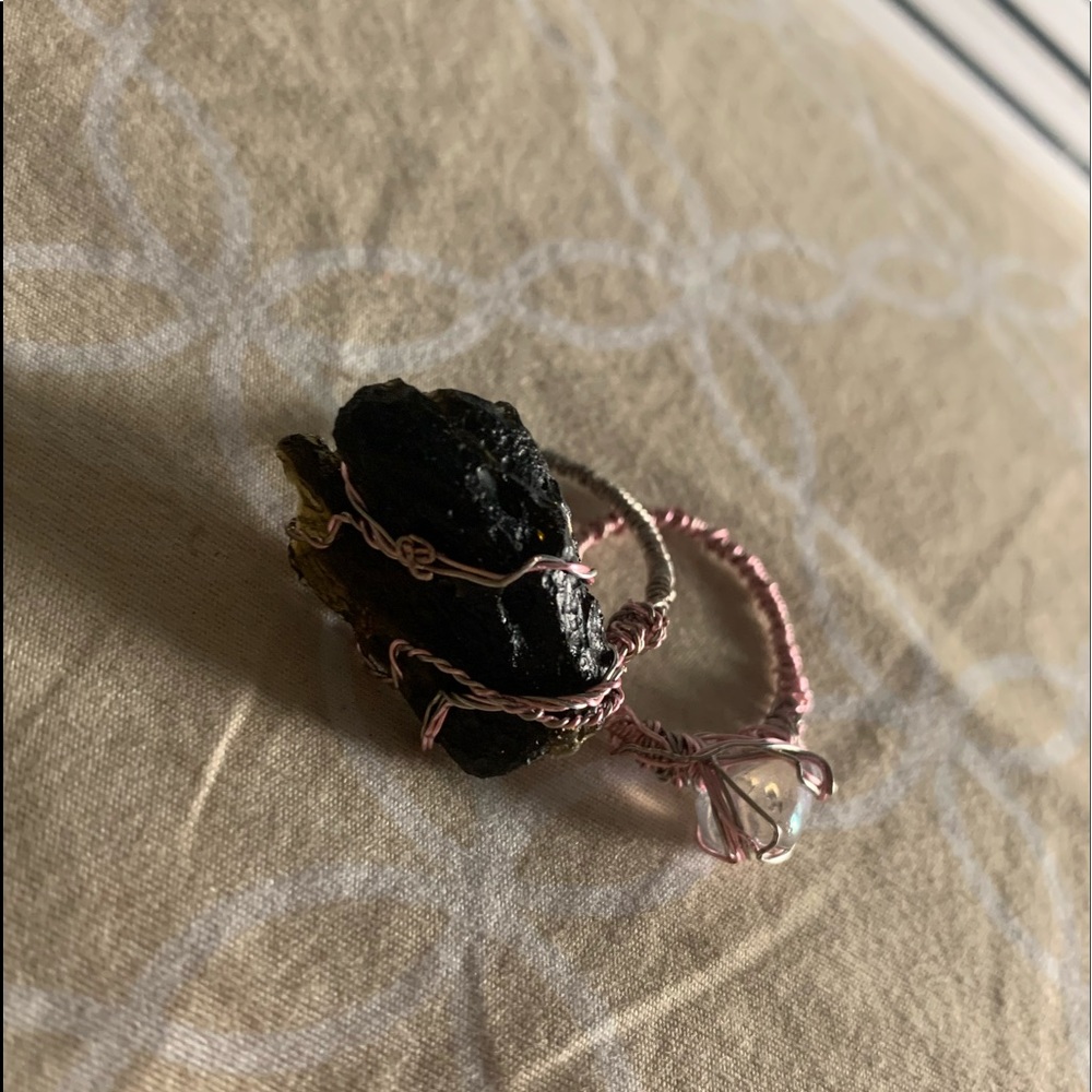 Crystal Wrapped Rings - Picture 3 of 5